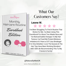 Load image into Gallery viewer, Monthly Hair Care Routine E-Workbook
