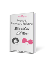 Load image into Gallery viewer, Monthly Hair Care Routine E-Workbook
